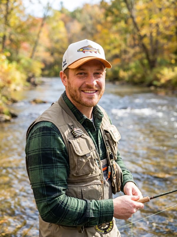 Trout Snatchers Suede Rope Hat