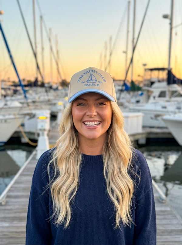 The Yacht Club Blue & Tan Two-Tone Hat