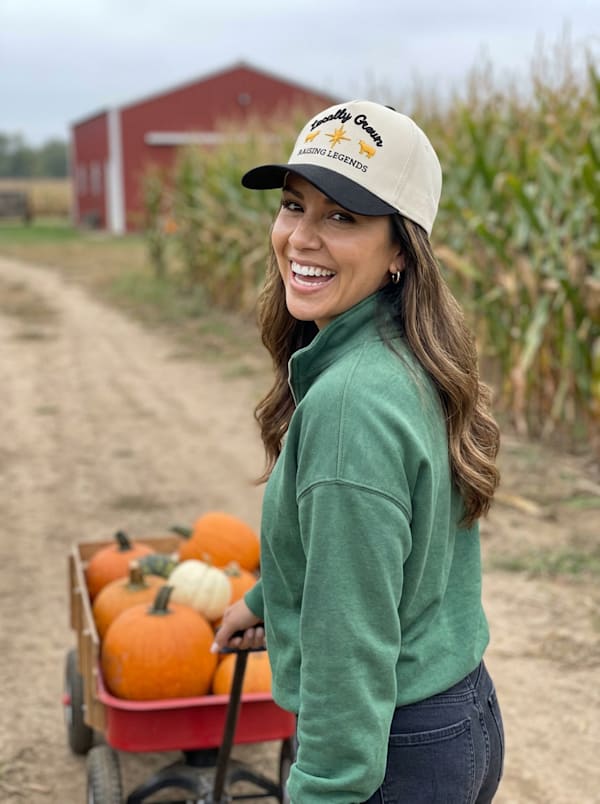 Tan & Black Two-Tone Locally Grown Hat
